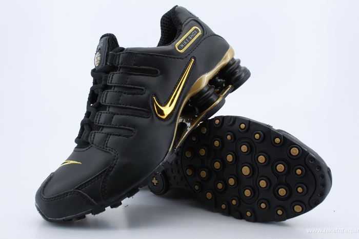 Remise d or et noir Nike Shox NZ (2)